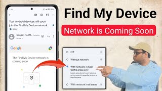 find my device network is coming soon  your Android device will soon join find my device network [upl. by Areek34]