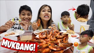 TINRASHTALK ako ni Jarinz HIPON MUKBANG with Makagaga [upl. by Wilkinson696]