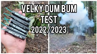 NAJVÄČŠÍ dum bum 5g TEST 20222023 PYROTECHNIKA [upl. by Hendrika]