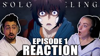 THE HYPE IS REAL 🔥 Solo Leveling Episode 1 REACTION [upl. by Anelliw776]