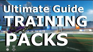 Shazanwichs Ultimate Guide to Mechanics in Rocket League Training Packs [upl. by Liahus]