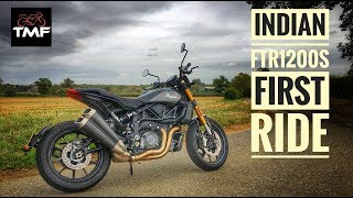 Indian FTR1200 S Flat Tracker Review [upl. by Cooe]