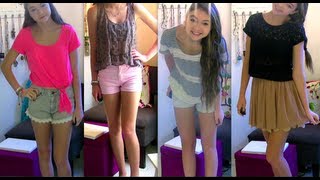 5 School Outfits of the Week My last week of school June 2012 [upl. by Silletram463]