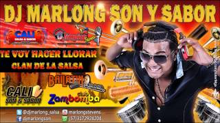 Te Voy Hacer Llorar  EL Clan de la Salsa  DJ Marlong Son y Sabor [upl. by Aiyot]