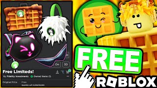 FREE UGC LIMITEDS HOW TO GET Buttery Waffle Briefcase Fluffy Earmuffys amp More ROBLOX EVENT [upl. by Chiquita217]