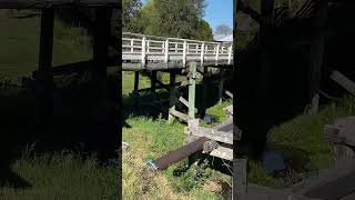 One of the timber bridges still left in Tenterfield NSW [upl. by Otreblaug]