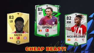 CHEAP BEASTS BEST PLAYERS AT EVERY POSITION UNDER 1 MILLION COINS IN FC MOBILE 24 [upl. by Arleen]