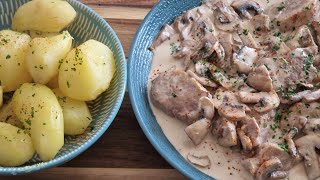 Recette  Filet Mignon Crème Moutarde [upl. by Keslie]