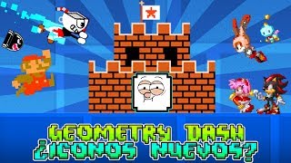 JUGANDO CON OTROS NUEVOS PERSONAJES EN GEOMETRY DASH  VRO [upl. by Sieracki]