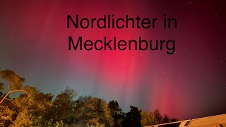 Nordlichter in Mecklenburg in DARGUN am 10102024 [upl. by Ziza832]