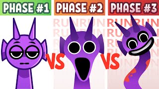 Phase 1 VS Phase 2 VS Phase 3 in Incredibox Sprunki [upl. by Jacoba]