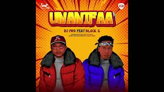 Dj Pro Burundi  Unanifaa Feat Black G Bdi Official Audio [upl. by Zoie]