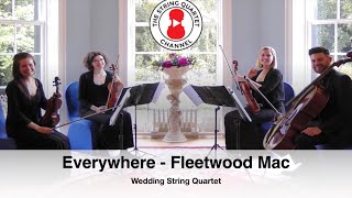 Everywhere Fleetwood Mac Wedding String Quartet [upl. by Lucey280]