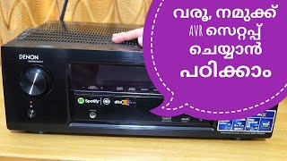 Denon AVR Setup TutorialMalayalam [upl. by Nhaj202]