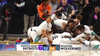 Woodside defeats Patrick Henry to claim the VHSL Class 5 state championship [upl. by Leraj]