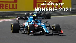 La victoire pour Esteban Ocon et Alpine   GP de Hongrie 2021 [upl. by Sredna362]