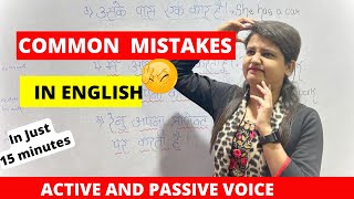 Active and passive voice What’s the difference   Full detailed video  English [upl. by Enibas]