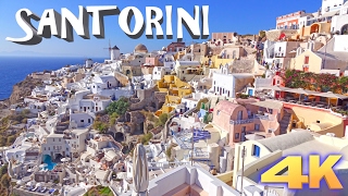 SANTORINI  GREECE 4K [upl. by Igig]