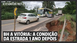 BH a Vitória problemas na BR262 persistem em 2024 mesmo após obras [upl. by Eahsal]