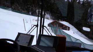 Postauto Grindelwald Bussalp im Winter [upl. by Adnorrahs]