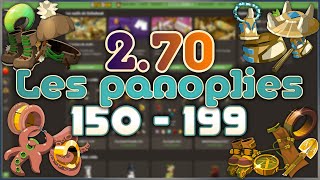 271  BILAN PANOPLIES 199  Dofus [upl. by Sopher]