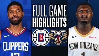 Game Recap Clippers 111 Pelicans 95 [upl. by Gaiser761]