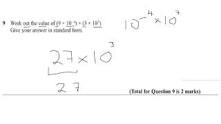 Maths Tutoring for KS2 KS3 and GCSE Maths Standard Form in just 75 seconds GCSE Maths 2025 [upl. by Jemine]