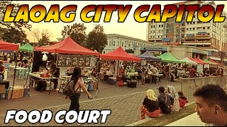 Laoag city capitol food court Welcome to ilocos norte [upl. by Elttil690]