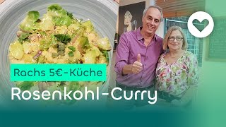 RosenkohlCurry Rachs 5€Küche  Gewusst wie [upl. by Haila]