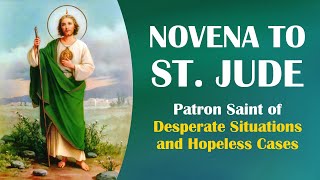 Novena to St Jude Patron Saint of Desperate Situations and Hopeless Cases [upl. by Hyps70]