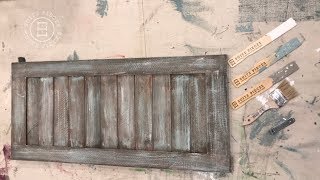 How to do a drybrush technique with chalk type paint [upl. by Moriarty]