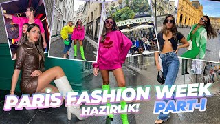 PARIS FASHION WEEK Vlog Part 1  Derev’le Cardi B’le Partiledik 😁 PFW [upl. by Oirramed]