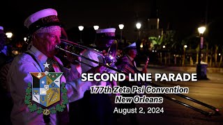 2024 New Orleans Convention  Second Line Parade [upl. by Draude186]