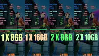 1x8gb vs 1x16gb vs 2x8gb vs 2x16gb RAM [upl. by Underwood934]