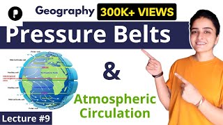 Global Pressure Belts amp Atmospheric Circulation  Climatology  Geography by Maam Richa [upl. by Muhcon774]