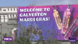 Mardi Gras kicks off in Galveston [upl. by Cesaria]