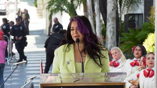 Jacqie Rivera tears up while speaking about her mom Jenni Rivera [upl. by Clower]