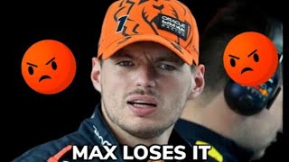 MAX VERSTAPPEN LOSES HIS HEAD IN HUNGARY TEAM RADIO 🤣🤣 [upl. by Felix]