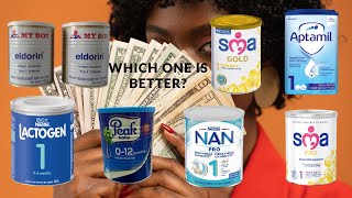 The best Baby Formula in Nigeria 2024  Current Prices formulafeeding review [upl. by Gessner]