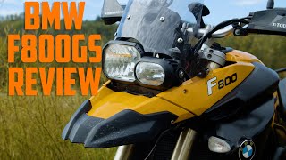 BMW F800GS Review  The comfortable off roader [upl. by Assirrem]