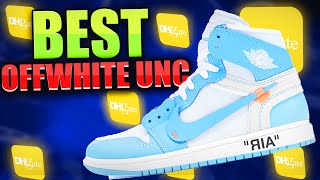 Best 11 Jordan 1 quotOff White UNCquot Review  DHGate Jordan 1 Review [upl. by Berman]