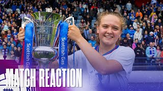 REACTION  Mia McAulay  Rangers Women 20  Scottish Cup Winners [upl. by Noremac773]