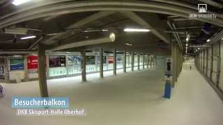 DKBSkisportHalle Oberhof Eine komplette Runde in der LanglaufSkihalle [upl. by Keligot]