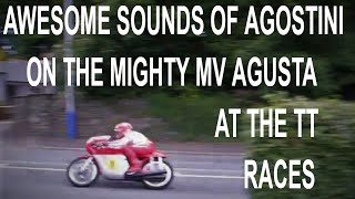 GIACOMO AGOSTINI ON THE 3 CYLINDER MV AGUSTA 500 ISLE OF MAN TT RACES PARADE LAP 2011 [upl. by Dorkus521]