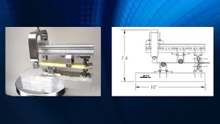 ASTMD552810  Mode I Interlaminar Fracture Toughness Test Fixture AL [upl. by Ivah]