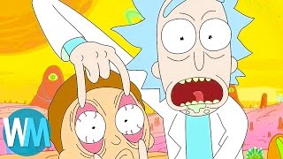 Top 10 Best Moments From Rick and Morty [upl. by Essirehs]