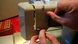 How to thread a vintage Kenmore sewing machine [upl. by Pfosi]