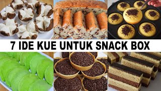 7 ANEKA RESEP KUE SNACK BOX UNTUK ACARA MUDAH DAN ENAK [upl. by Warms699]