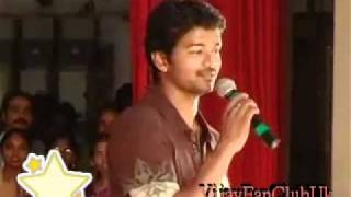 Vijay Interview in Fatima School Function 12 [upl. by Aicercal12]