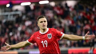 Austria vs Kazakhstan 40 Highlights amp Goals  Nations League [upl. by Budworth]